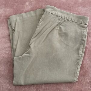 Women’s XL Time and True Tan Capri Pants
